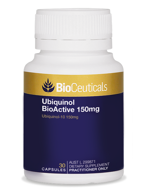 BioCeuticals Ubiquinol BioActive 150mg 30 Soft  Capsules