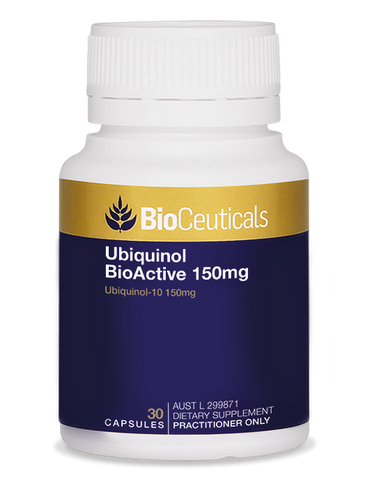 BioCeuticals Ubiquinol BioActive 150mg 30 Soft  Capsules