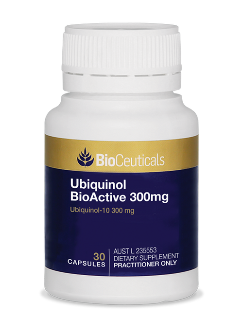 BioCeuticals Ubiquinol BioActive 300mg 30 Soft  Capsules