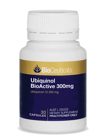 BioCeuticals Ubiquinol BioActive 300mg 30 Soft  Capsules