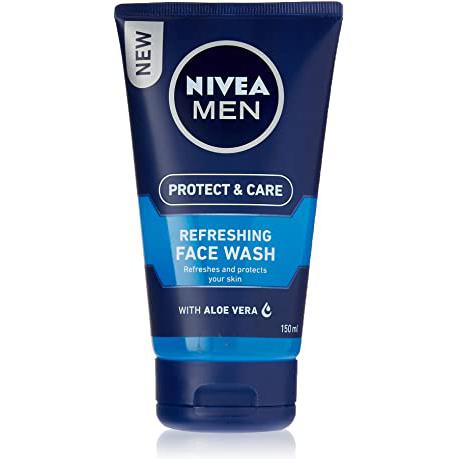 Nivea Men Protect & Care Face Wash Gel 150ml