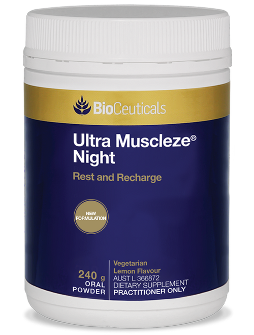 BioCeuticals Ultra Muscleze® Night 240g oral powder