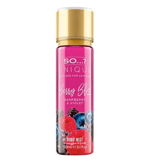 SO...? Unique Berry Bliss Body Mist 150ml