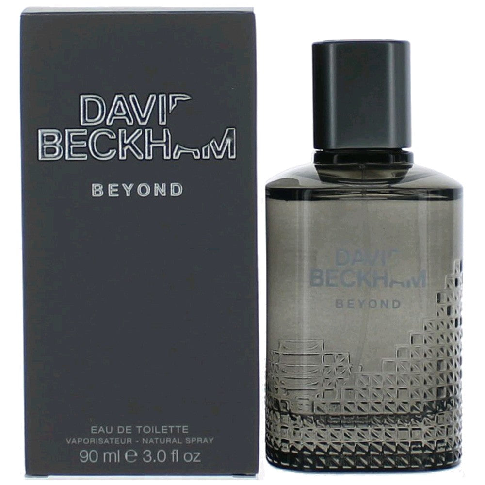 David Beckham David Beckham Beyond Eau De Toilette Spray for Men 3 oz - 90ml