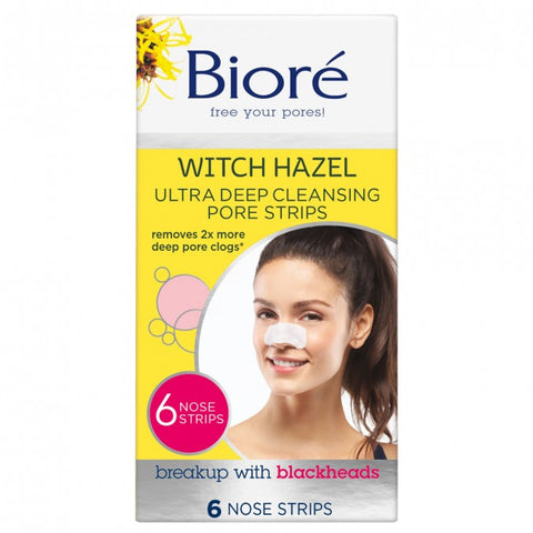 Biore Pore Ultra Witch Hazel 6 Pack