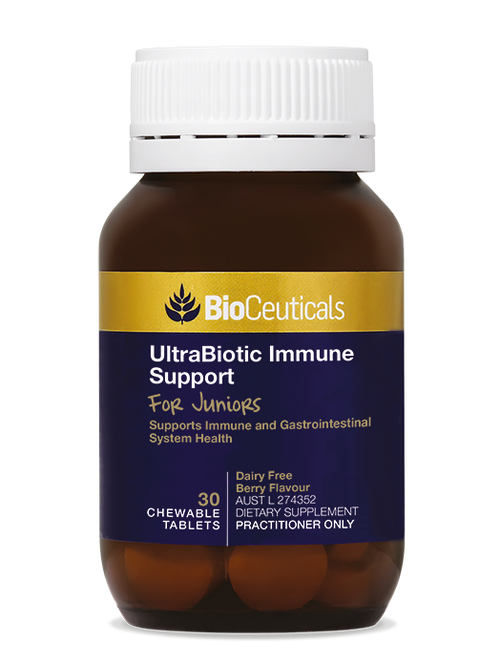 UltraBiotic Immune Support For Juniors 30 Chewable Tablets