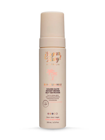 Sugar Baby Sun Believable Golden Glow Instant Bronze Self Tan Mouse 200ml