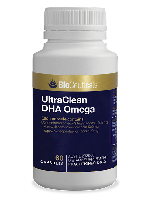 BioCeuticals UltraClean DHA Omega 60 soft capsules