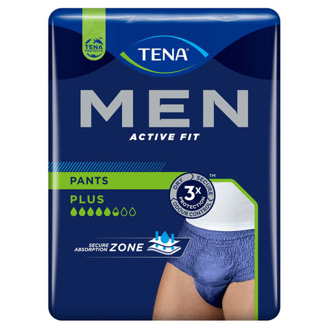 Tena Pant Men Active Fit Plus Large 8PK