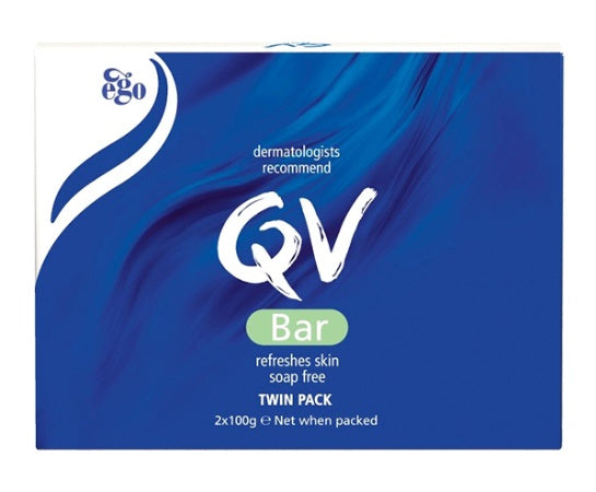 Ego QV Bar Dry Skin 100g 2 Pack