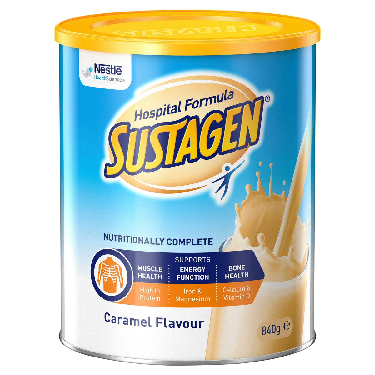 SUSTAGEN Hospital Formula Caramel 840g