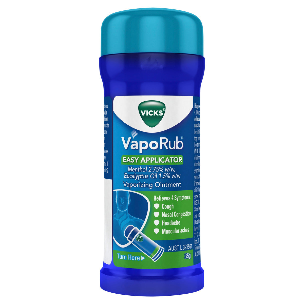 Vicks VapoRub Easy Applicator 35g