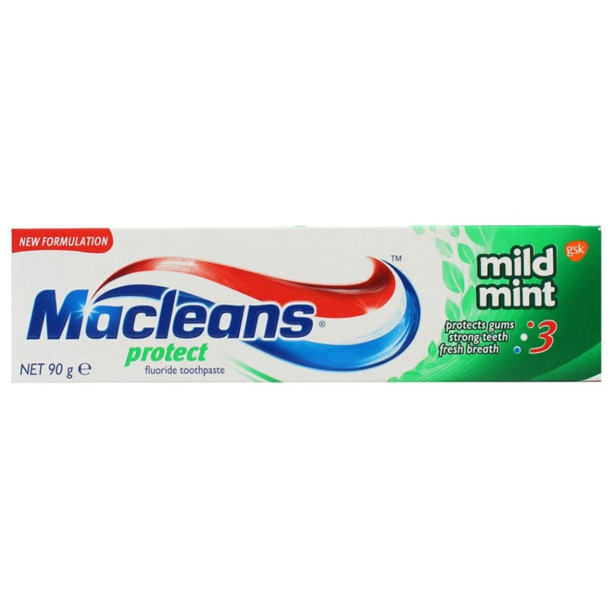 Macleans Protect Mild Mint Toothpaste 90g