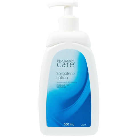 Pharmacy Care Sorbolene Lotion Pump 500ml