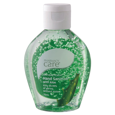 Pharmacy Care Hand Sanitiser Aloe Vera 75ml