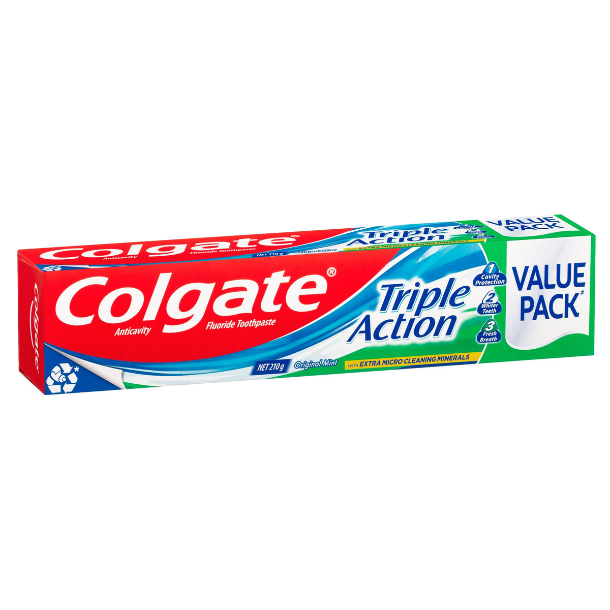 Colgate Toothpaste Triple Action 210g