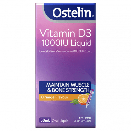 Ostelin Vitamin D3 1000IU Liquid 50ml