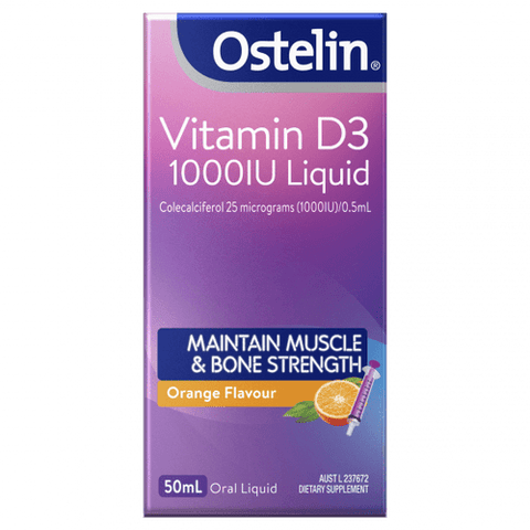 Ostelin Vitamin D3 1000IU Liquid 50ml