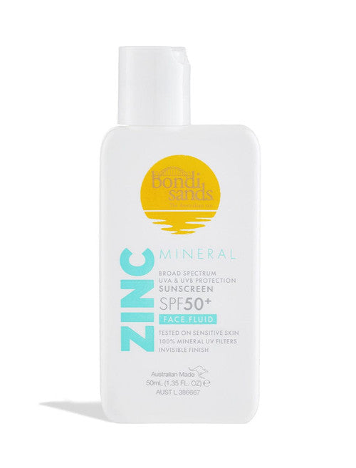 Bondi Sands Zinc Mineral SPF 50+ Face Fluid 50ml