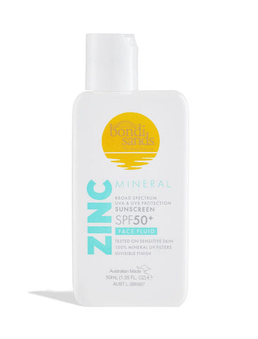Bondi Sands Zinc Mineral SPF 50+ Face Fluid 50ml