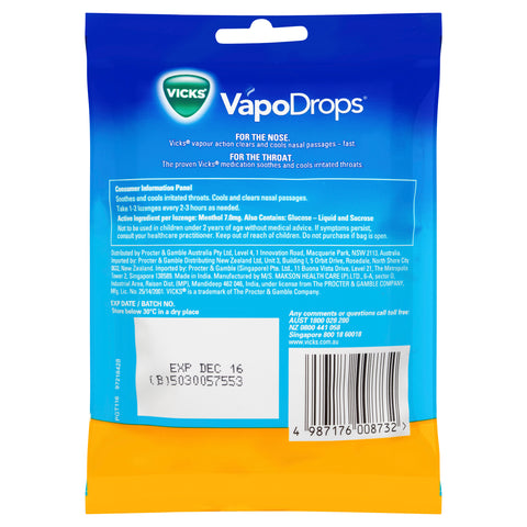 Vicks V/Drop ButMen 24 x4