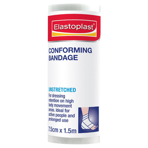 Elastoplast Bandage Conforming Unstretched 7.5cm  x 1.5M