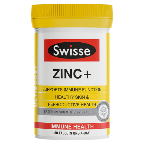 Swisse Ultiboost Zinc+ 60 Tablets