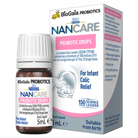 NESTLE NAN CARE Probiotic Drops For Infant Colic Relief 5mL