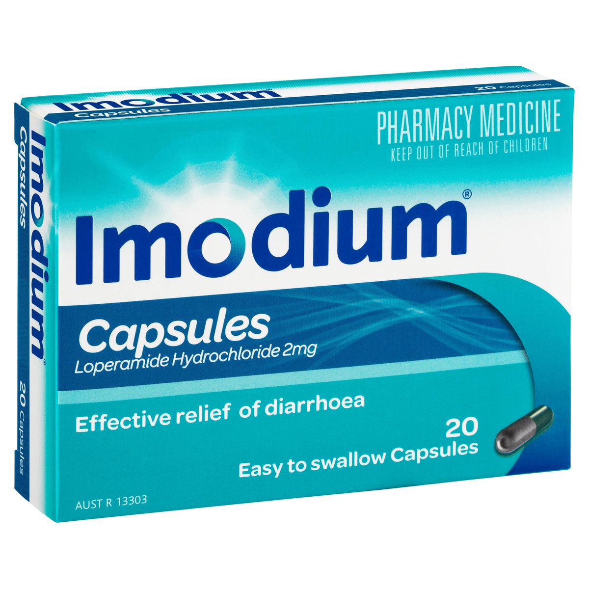 Imodium 2mg Capsules 20 Pack