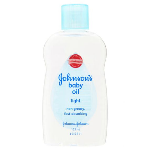 Johnson's Baby Oil Light 125mL