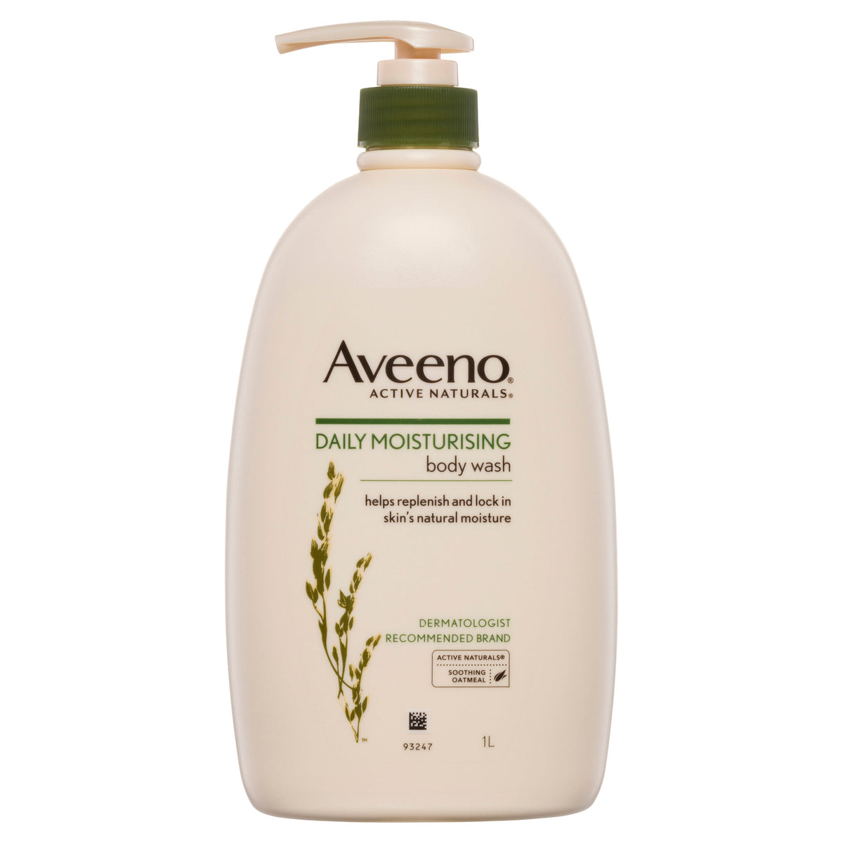 Aveeno Active Naturals Daily Moisturising Body Wash 1 Litre