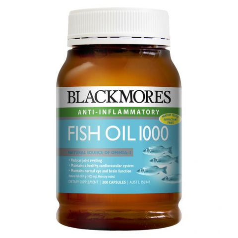 Blackmores Fish Oil 1000 200 Capsules