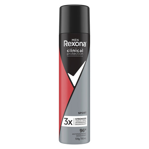 Rexona for Men Clinical Protection Antiperspirant Sport 180ml