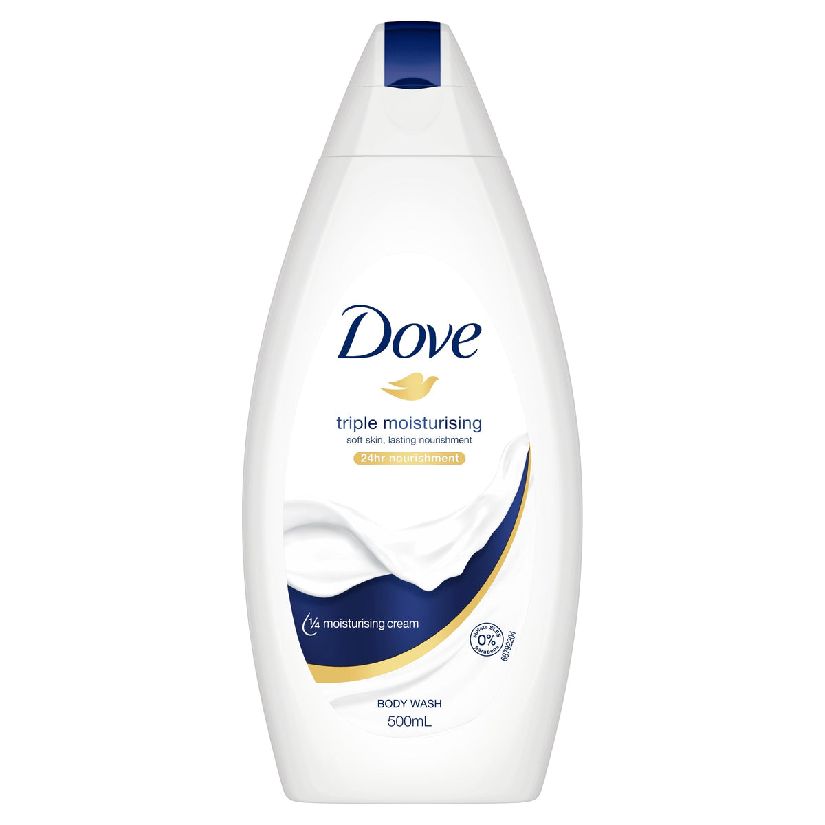 Dove Body Wash Triple Moisturising 500ml