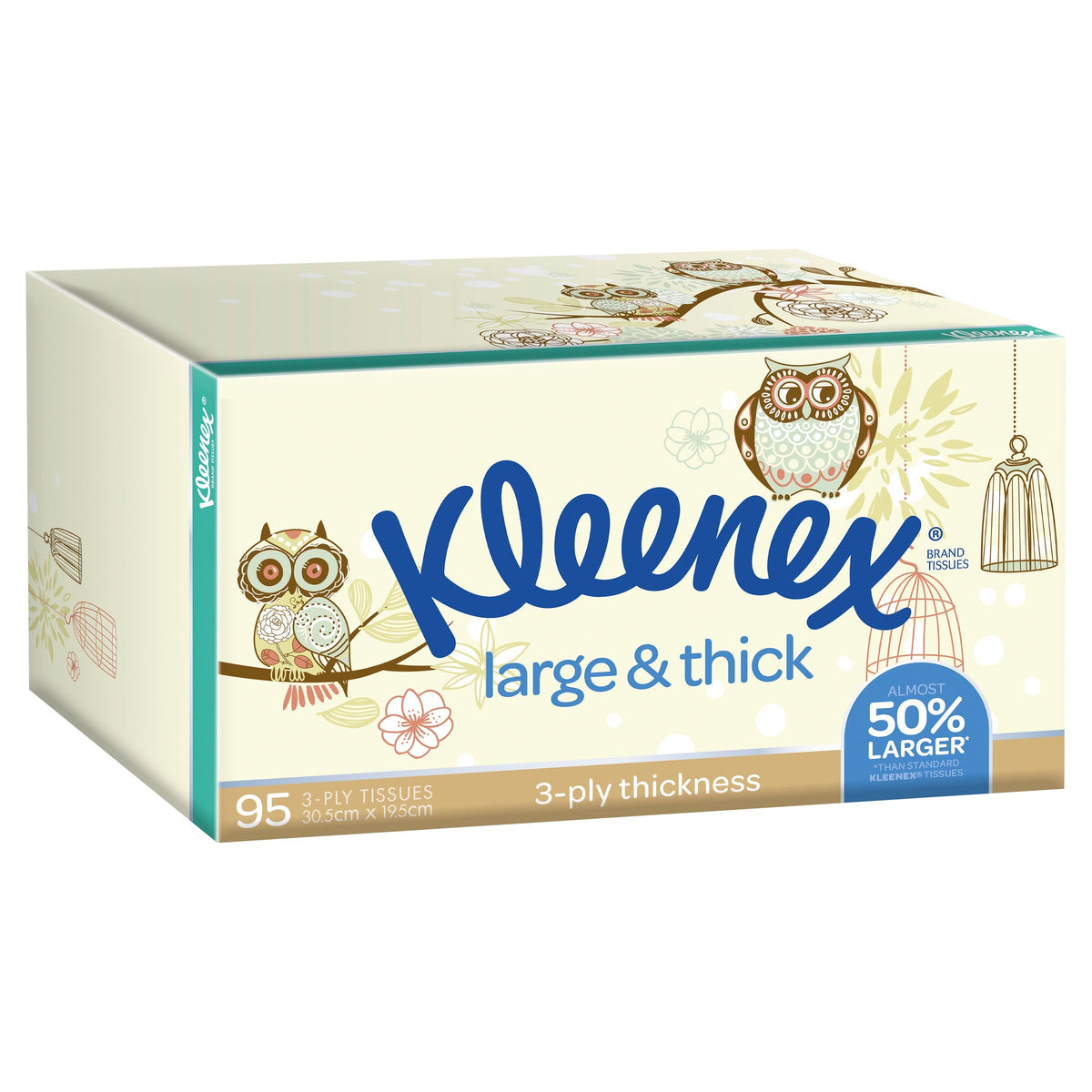 Kleenex Facial Tissues 95 Large and Thick