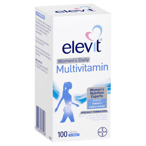 Elevit Women's Daily Multivitamin Tablets 100