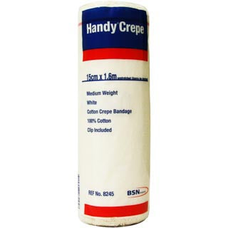 Handy Crepe Medium White - 15cm X 1.6m