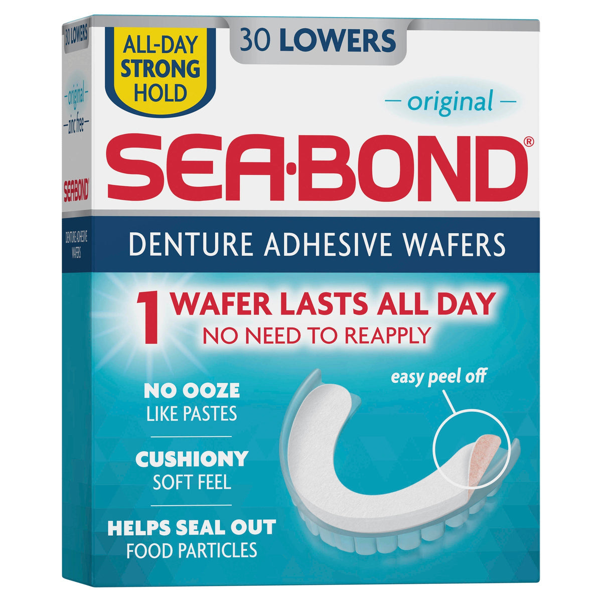 SEA BOND DENTURES LOWER PAD