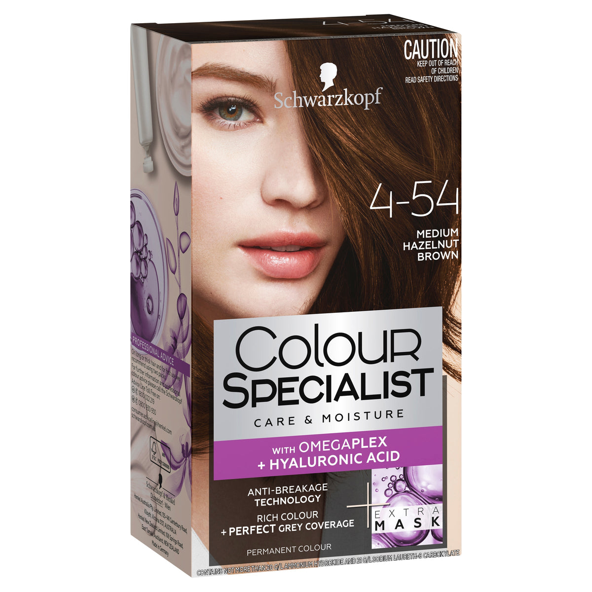 SCHWARZKOPF Colour Specialist 4.54 Medium Hazelnut Brown