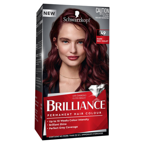 SCHWARZKOPF Brilliance 49 Dark Red Violet