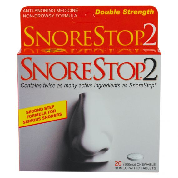 Snorestop 2 Double Strength 20 Tablets