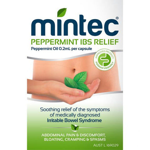 Mintec Peppermint Oil Capsules 20
