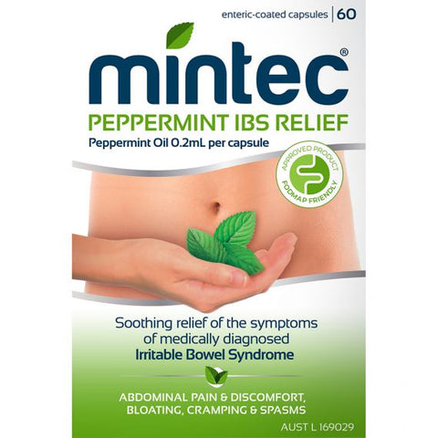 Mintec Peppermint Oil Capsules 60