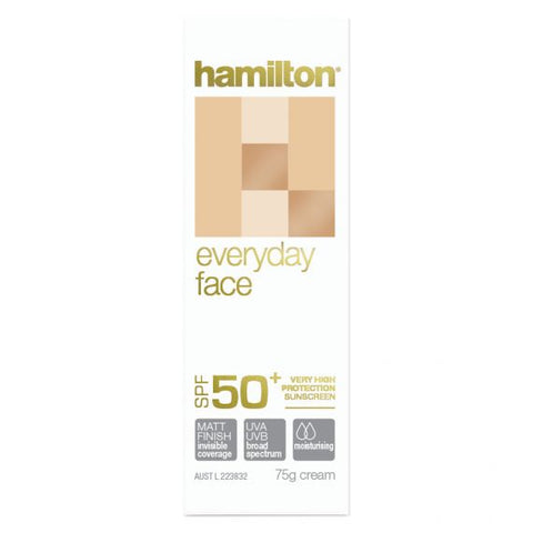 Hamilton Every Day Face SPF50+ 75g