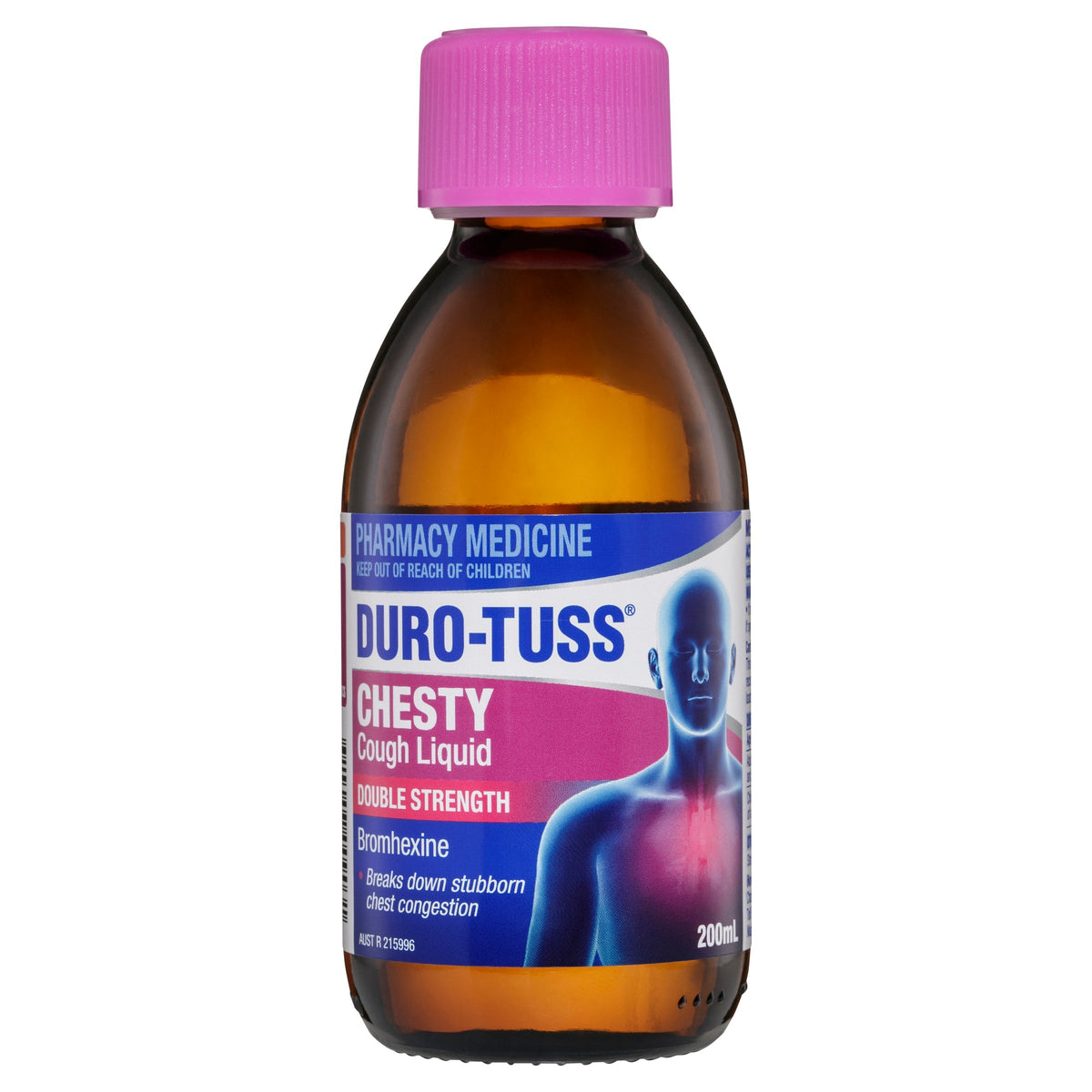 DURO-TUSS Chesty Cough Liquid Double Strength 200mL