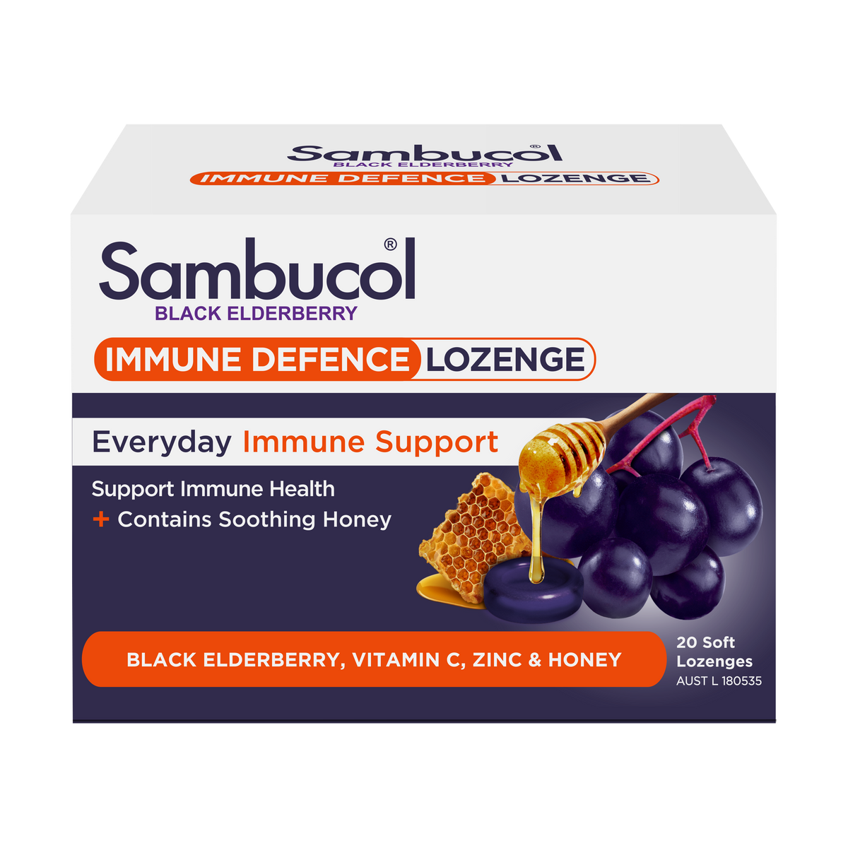 Sambucol Sore Throat 20 Lozenges