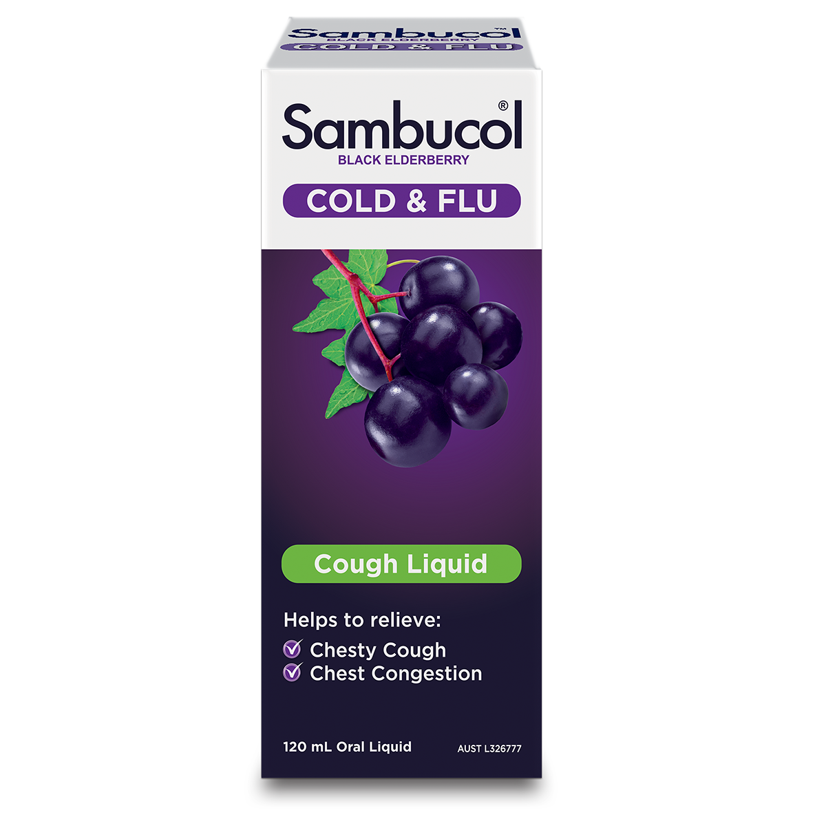 Sambucol Adult Cough Liquid 120mL