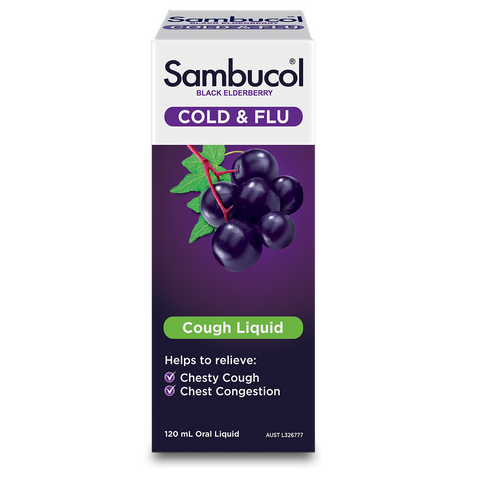 Sambucol Adult Cough Liquid 120mL