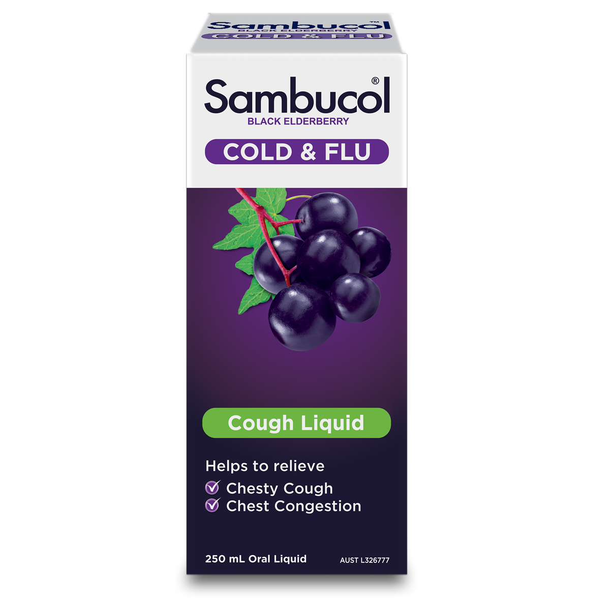 Sambucol Adult Cough Liquid 250mL