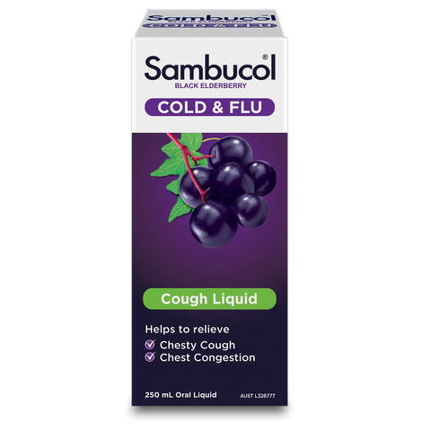 Sambucol Adult Cough Liquid 250mL